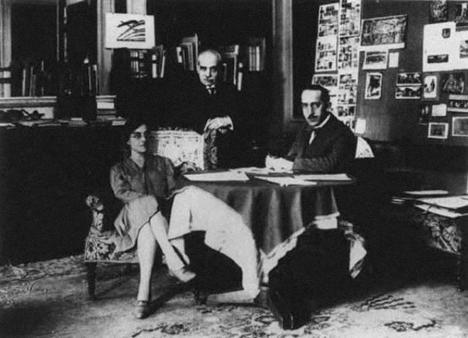 Bing, Warburg, and Franz Alber in Rome